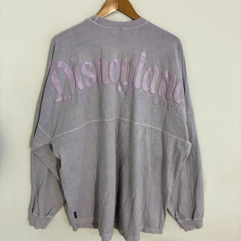 Disney Parks Disneyland Resort Spirit Jersey Women's 2XL Light Purple Spellout
